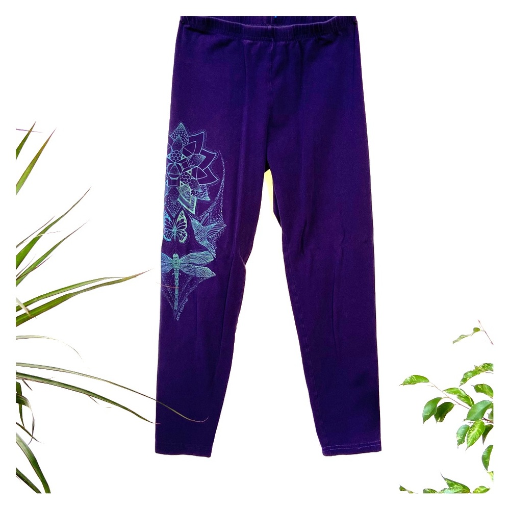 Akua Creative screen print leggings